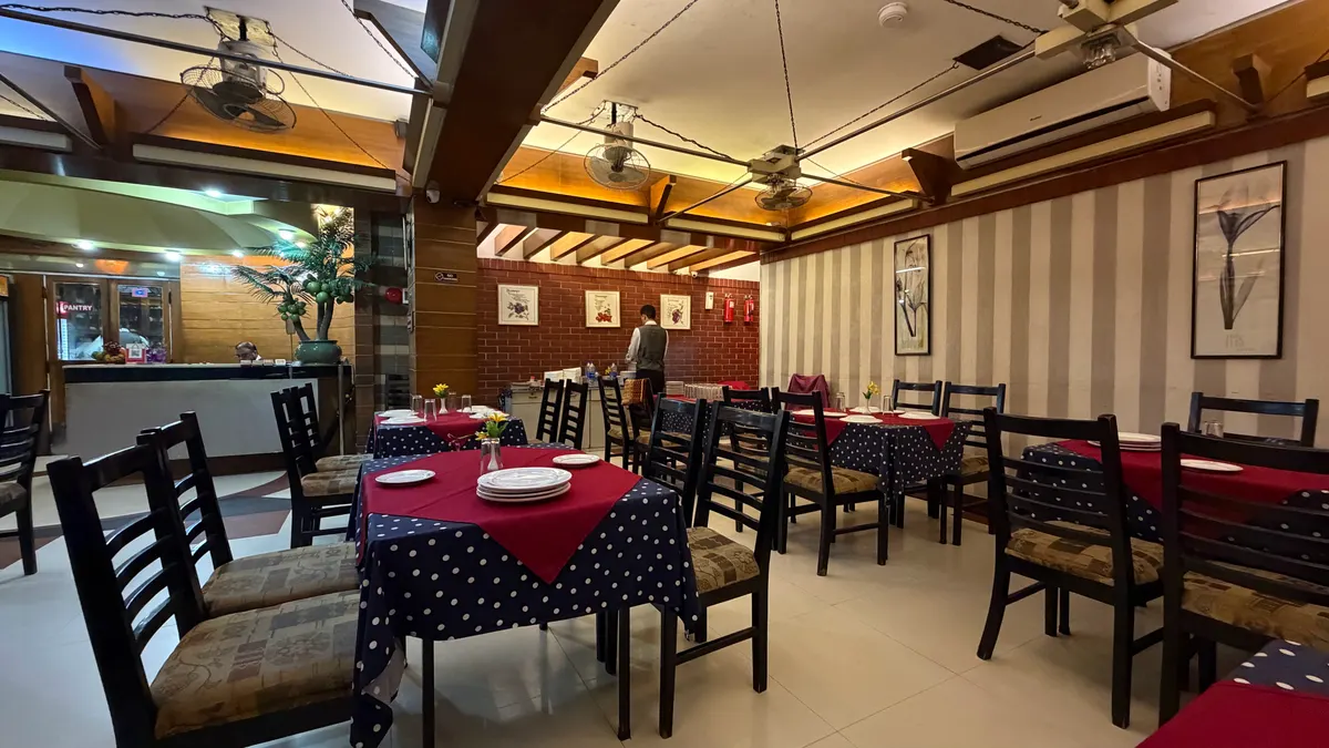 Khushboo Restaurant — interior