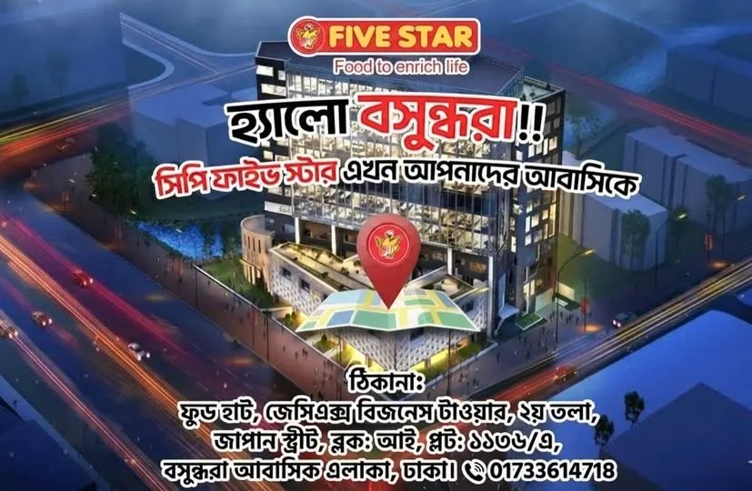CP-Five Star Bashundhara R/A — exterior