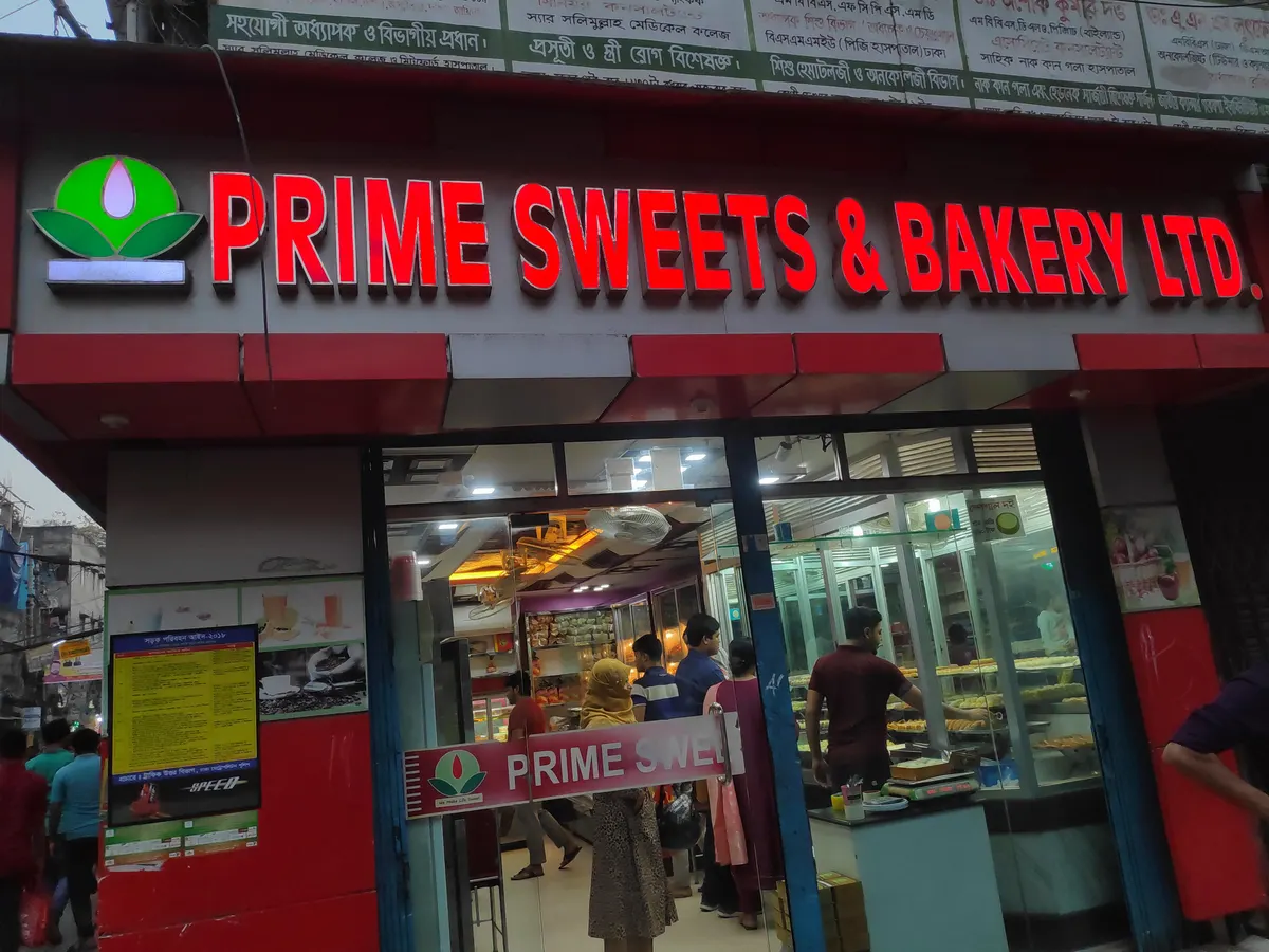 PRIME SWEETS & BAKERY LTD.