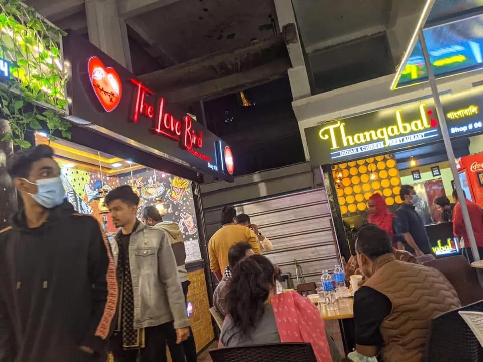M1 Food Zone — interior