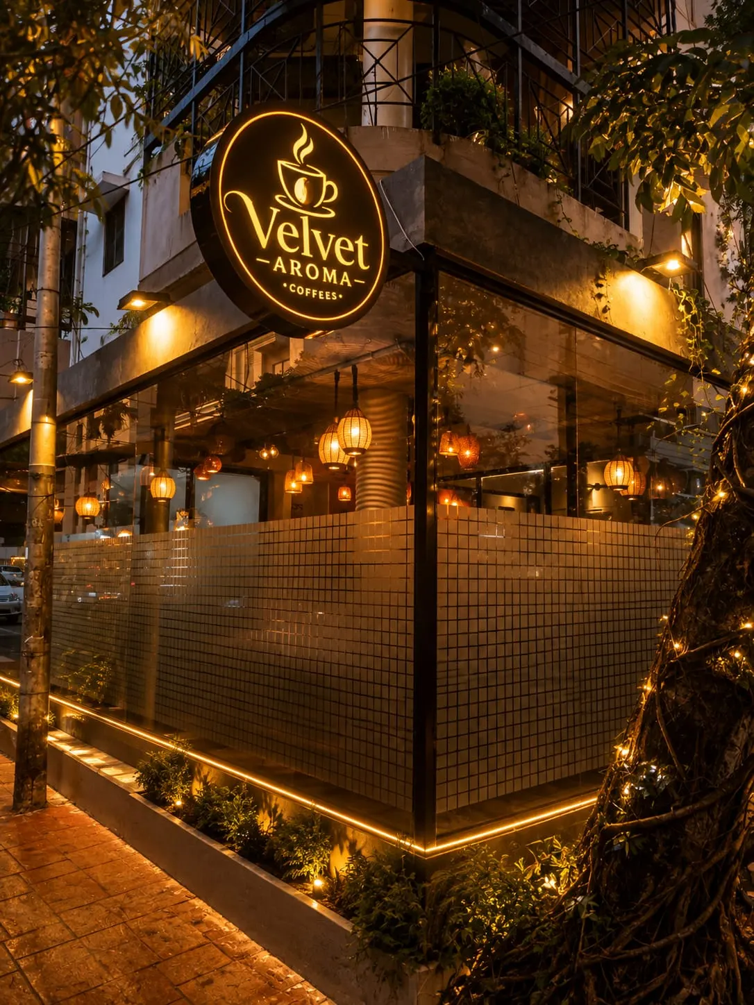 Velvet Aroma Cafe — exterior