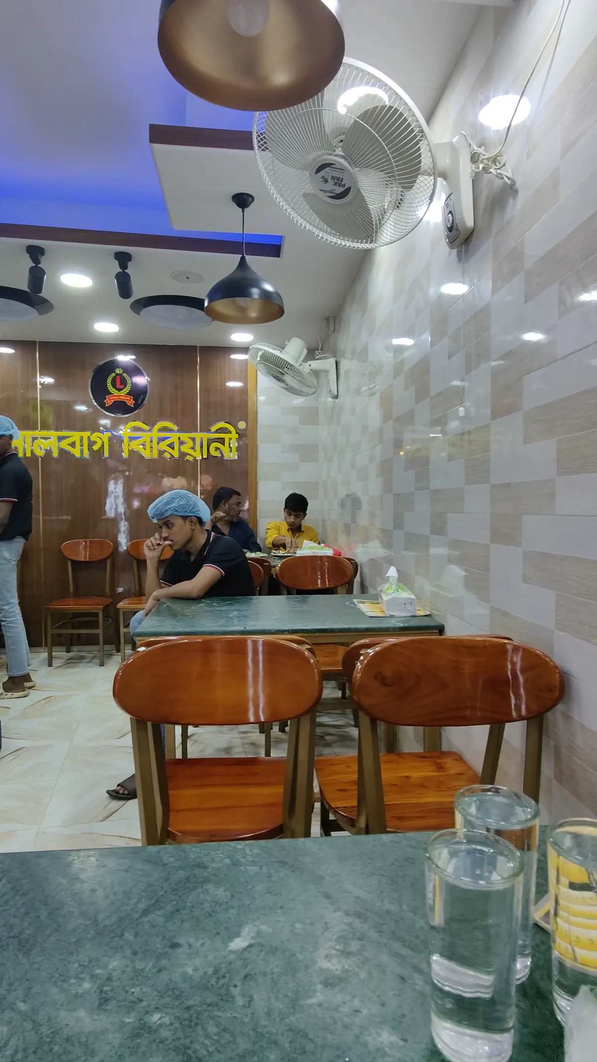 Lalbag Biriyani House — interior